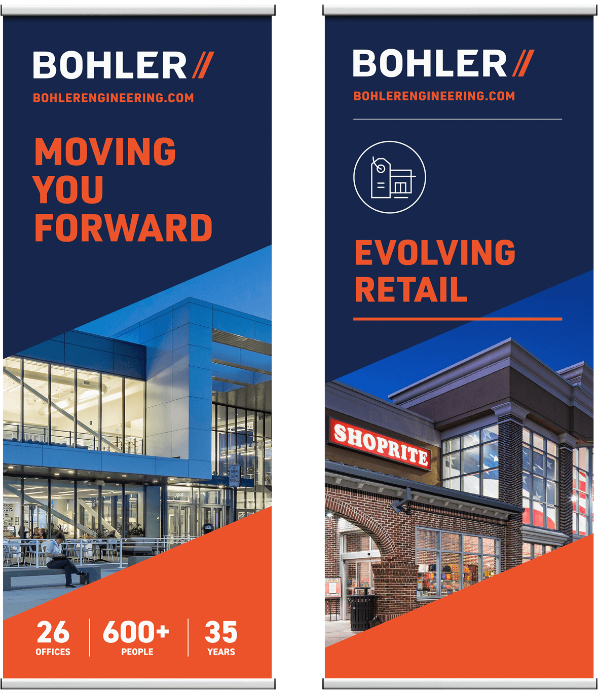 bohler rebrand banners
