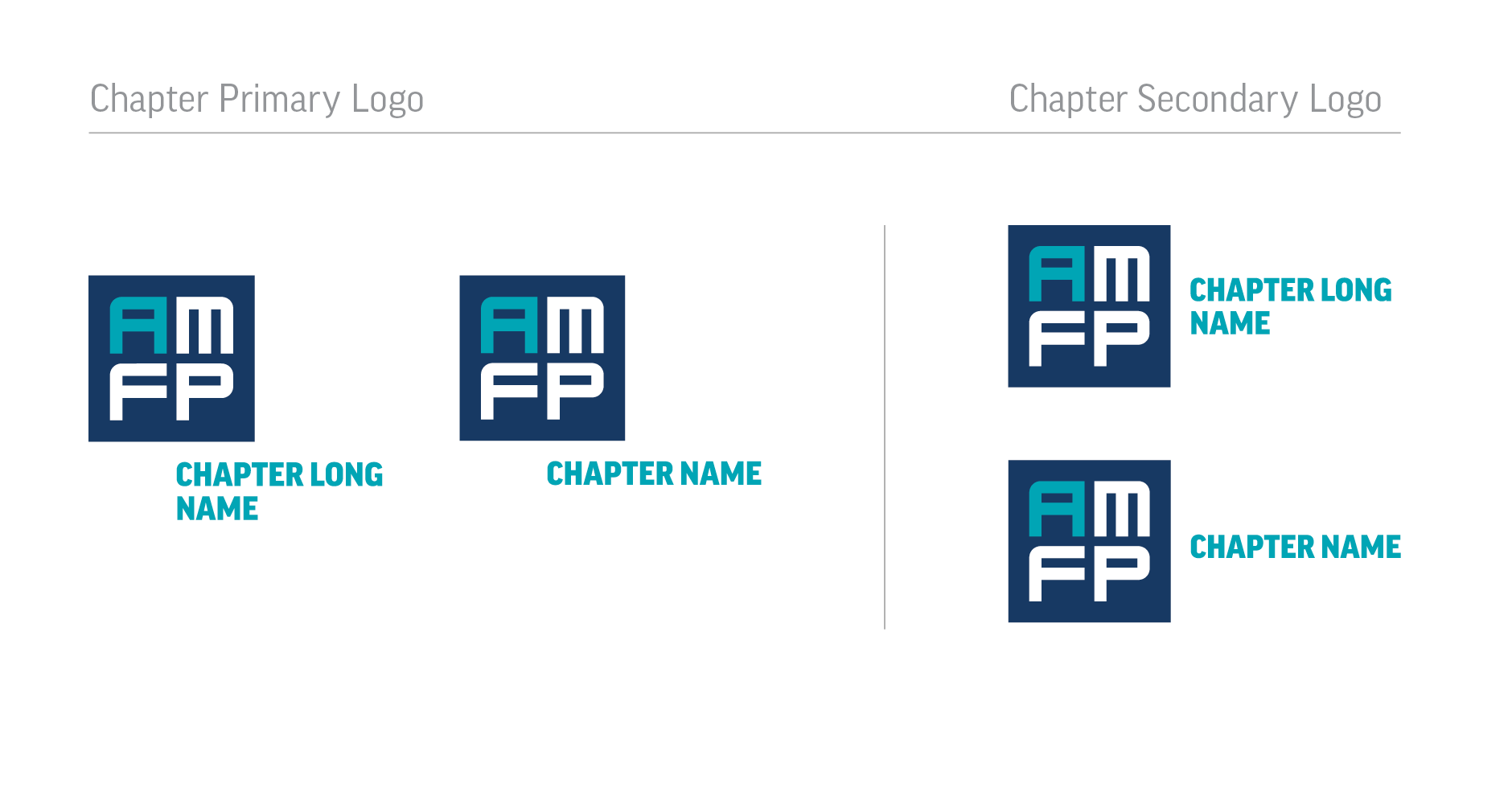 AMFP chapter new logos
